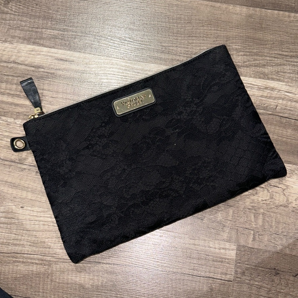 Victoria secret makeup bag.